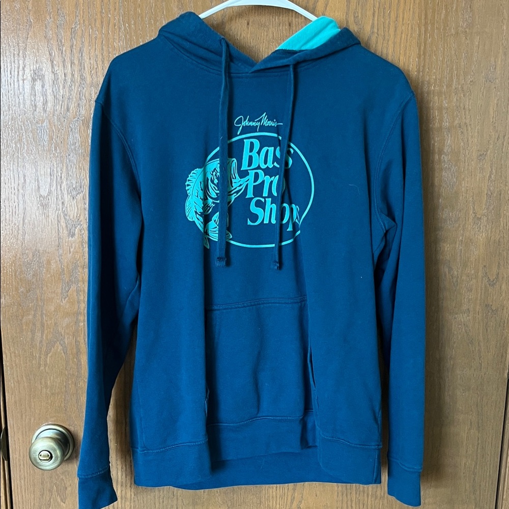 Bass Pro Shops Teal Graphic Hoodie